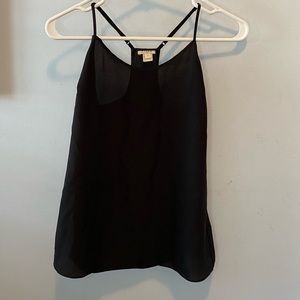 J.Crew Black Silk Cami- Size 00